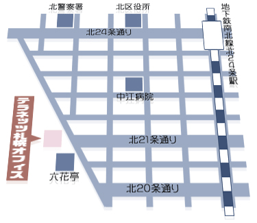 札幌本社地図
